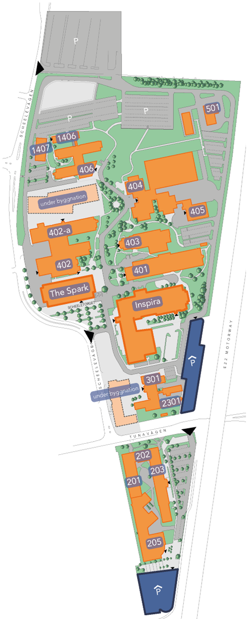 Medicon map